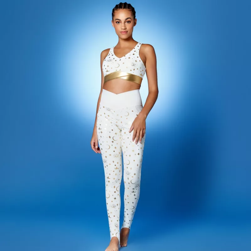 Jasmine Active Wear Top For Adults, Aladdin 3 Jasmine Active Wear Top For Adults, Aladdin - Image 3