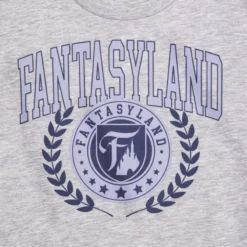 Fantasyland Crest Semi-Cropped Top For Women -Disney Magic Deals Store 2325046859836M 1