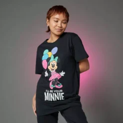 Minnie Mouse Balloons T-Shirt For Adults -Disney Magic Deals Store 2325046859838M 2