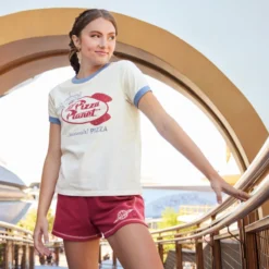 Pizza Planet Alien Logo Ringer T-Shirt For Adults, Toy Story -Disney Magic Deals Store 2325048780023M 1