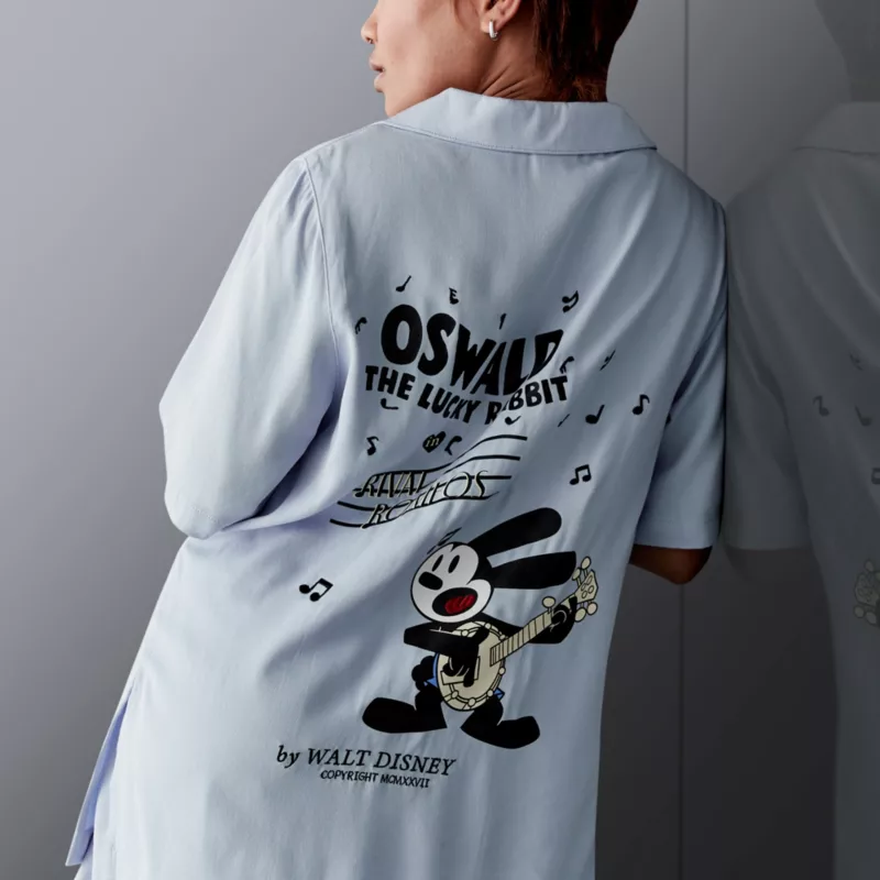 Oswald The Lucky Rabbit Shorts For Women - Disney100 2 Oswald The Lucky Rabbit Shorts For Women - Disney100 - Image 2