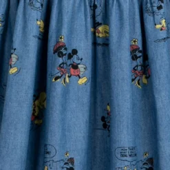 Mickey And Friends Chambray Dress For Adults -Disney Magic Deals Store 2325052050026M 3