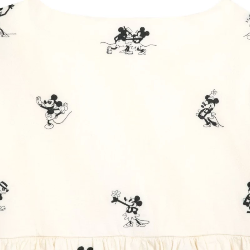 Mickey And Minnie Mouse Vintage-Style Dress For Women 2 Mickey And Minnie Mouse Vintage-Style Dress For Women - Image 2