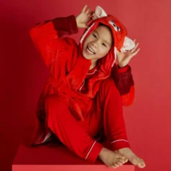Mei Lee Red Panda Dressing Gown For Kids, Turning Red -Disney Magic Deals Store 2327049220061M 2