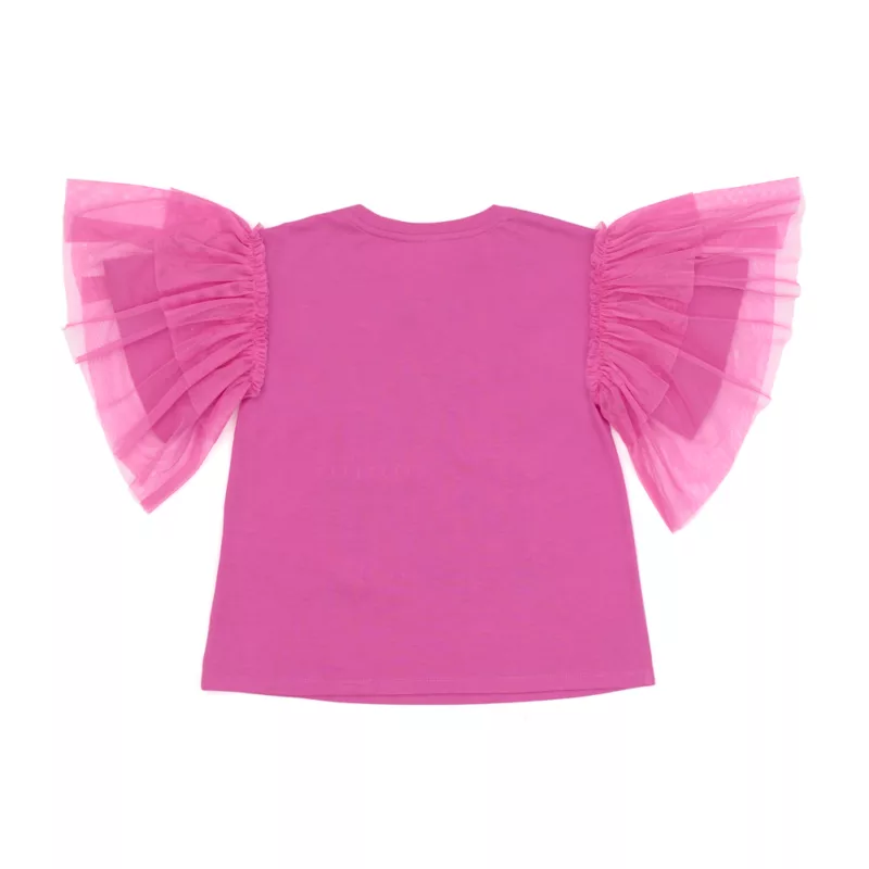 Disney Princess Pink T-Shirt For Girls 3 Disney Princess Pink T-Shirt For Girls - Image 3
