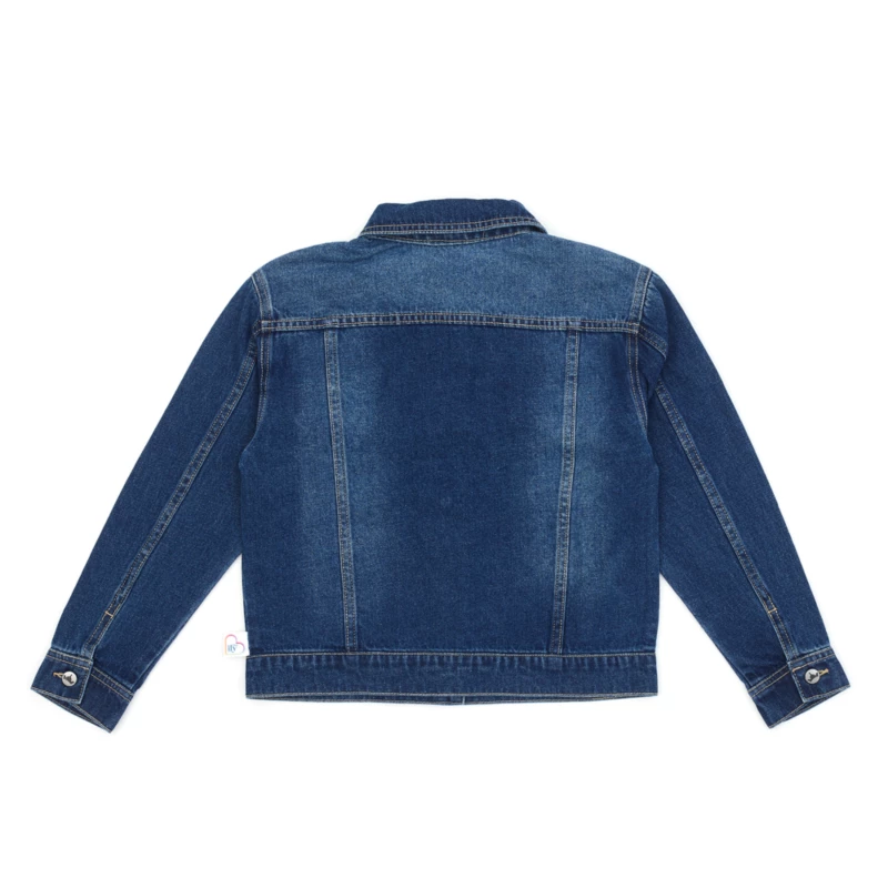 Disney Ily 4EVER Denim Jacket For Kids Inspired By Belle, Beauty And The Beast 3 Disney Ily 4EVER Denim Jacket For Kids Inspired By Belle, Beauty And The Beast - Image 3