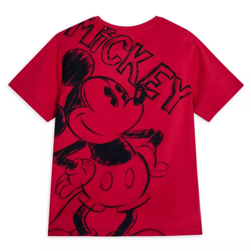 Mickey Mouse Sketch T-Shirt For Kids 2 Mickey Mouse Sketch T-Shirt For Kids - Image 2