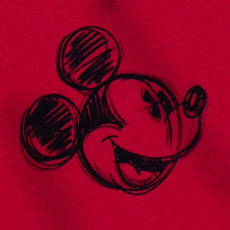 Mickey Mouse Sketch T-Shirt For Kids 3 Mickey Mouse Sketch T-Shirt For Kids - Image 3