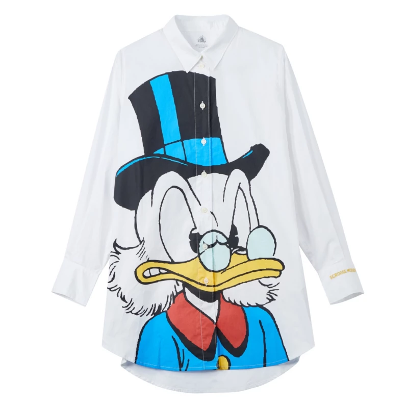 Scrooge McDuck Loose Fit Shirt For Adults 1 Scrooge McDuck Loose Fit Shirt For Adults