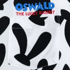Oswald The Lucky Rabbit Woven Shirt For Adults - Disney100 -Disney Magic Deals Store 2403049490039M 3
