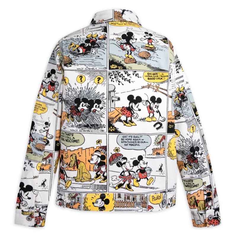 Mickey Mouse And Friends Denim Jacket For Adults 2 Mickey Mouse And Friends Denim Jacket For Adults - Image 2