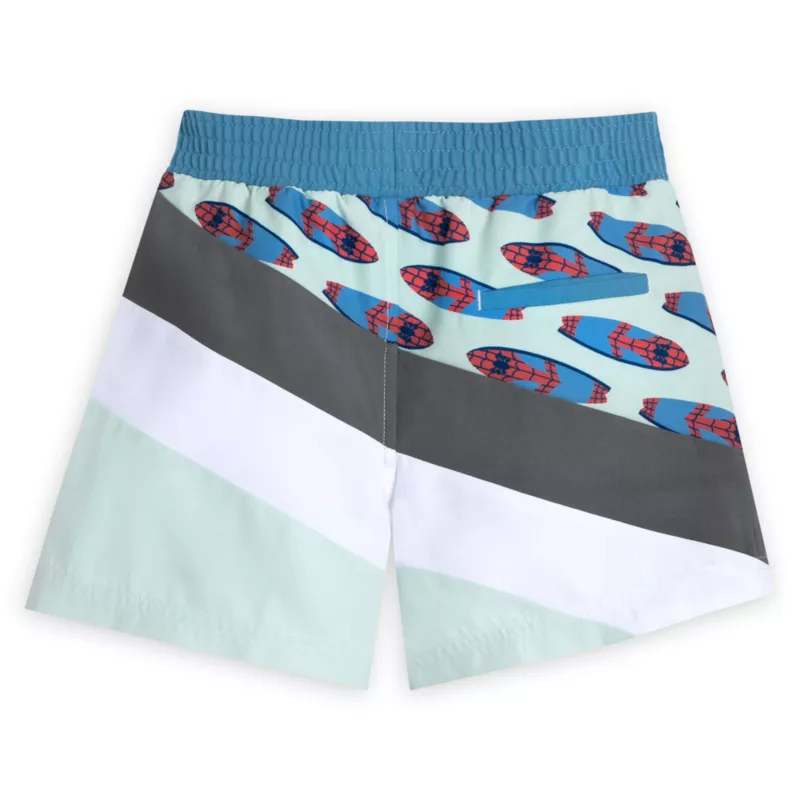 Spider-Man Swim Trunks For Boys 2 Spider-Man Swim Trunks For Boys - Image 2