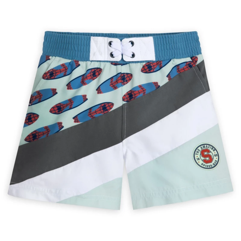 Spider-Man Swim Trunks For Boys 1 Spider-Man Swim Trunks For Boys
