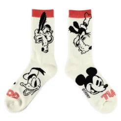 Mickey Mouse And Friends Vintage Sock Set For Adults -Disney Magic Deals Store 2723048680423M 2
