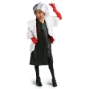 Cruella De Vil Costume For Kids, 101 Dalmatians