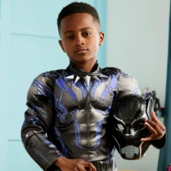 Black Panther Light-Up Costume For Kids -Disney Magic Deals Store 2844052900004M 3
