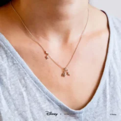 Disney Necklace Castle, Silver -Disney Magic Deals Store 348658024599 2