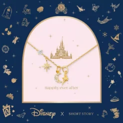 Disney Necklace Jasmine, Gold -Disney Magic Deals Store 348658024612 4