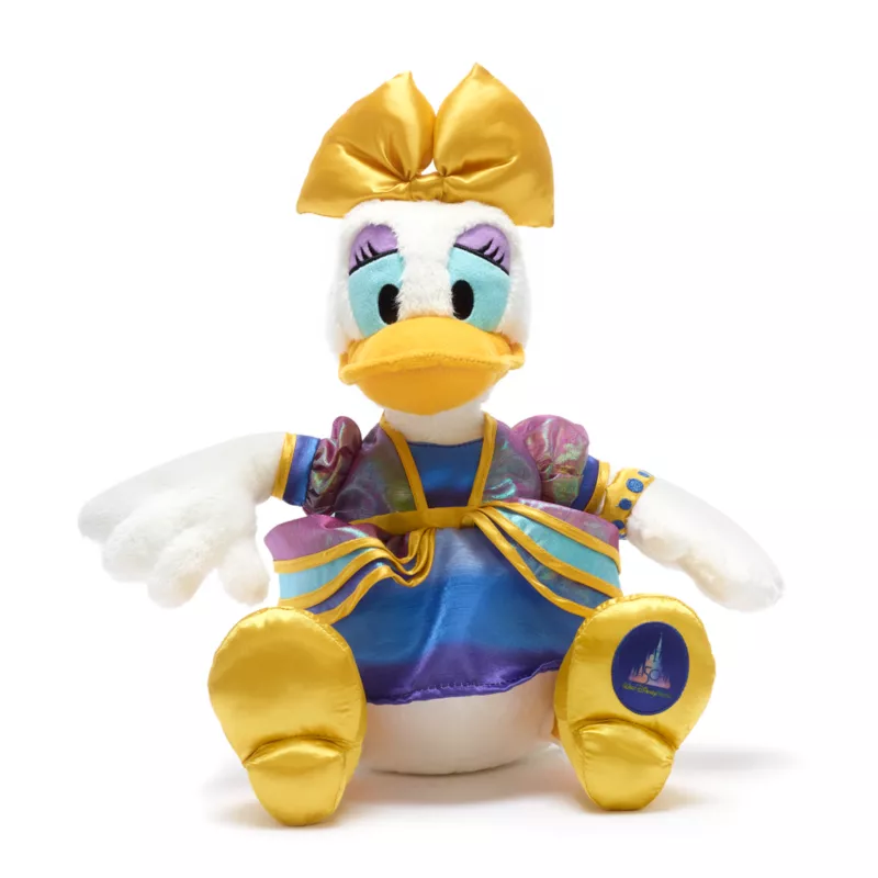 Walt Disney World Daisy Duck 50th Anniversary Medium Plush 1 Walt Disney World Daisy Duck 50th Anniversary Medium Plush
