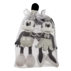 Mickey And Minnie Mouse Steamboat Willie Plush Set - Disney100 7 Mickey And Minnie Mouse Steamboat Willie Plush Set - Disney100 -Disney Magic Deals Store 412313625724 3