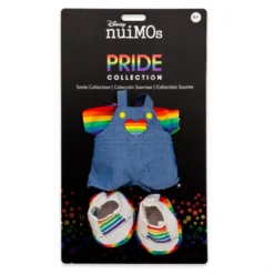 NuiMOs Small Plush Rainbow T-Shirt With Overalls And Trainers -Disney Magic Deals Store 412342577230 2