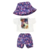 NuiMOs Small Plush Graphic T-Shirt, Shorts And Bucket Hat