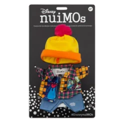 NuiMOs Small Plush Tartan Shirt, Denim Jeans And Pom Pom Hat -Disney Magic Deals Store 412342849092 2