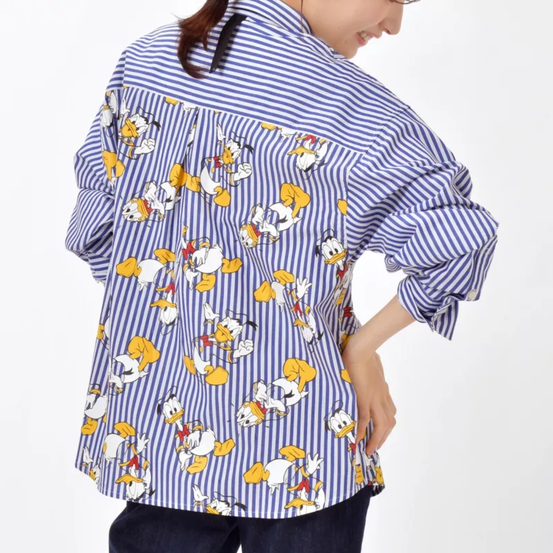 Donald Duck Birthday 2023 Long Sleeve Shirt For Women 1 Donald Duck Birthday 2023 Long Sleeve Shirt For Women