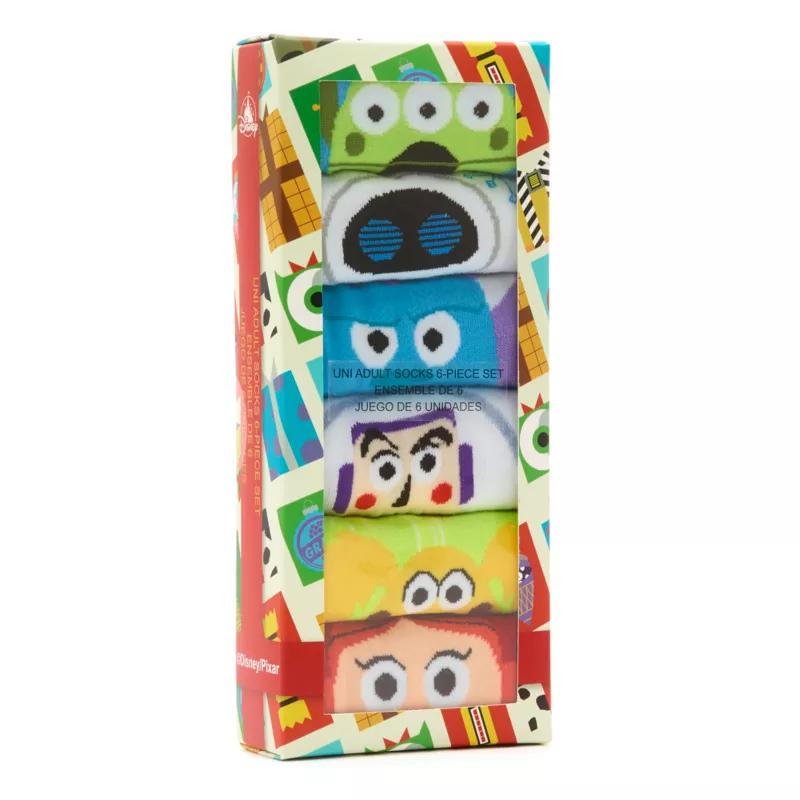 Disney Pixar Nutcracker Socks, Set Of 6 4 Disney Pixar Nutcracker Socks, Set Of 6 - Image 4