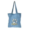 Donald & Daisy Duck Denim Tote Bag