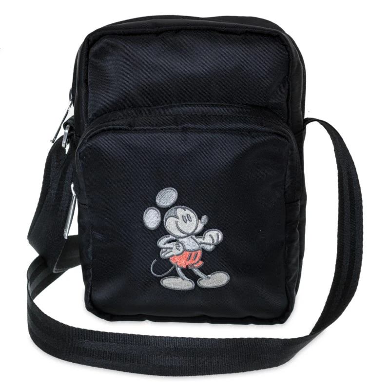 Black Mickey Mouse Genuine Mousewear Crossbody Bag 1 Black Mickey Mouse Genuine Mousewear Crossbody Bag
