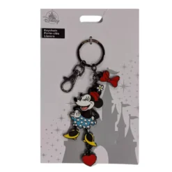 Minnie Mouse Flair Bag Keychain -Disney Magic Deals Store 427273150186 1