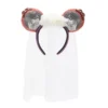 The Haunted Mansion Bride Minnie Mouse Ears Headband For Adults