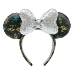 Minnie Mouse Ear Headband For Adults - Disney100, Disneyland
