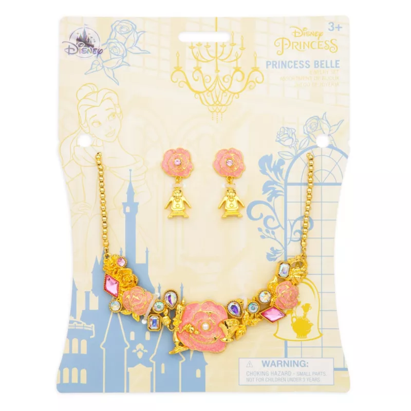 Belle Costume Jewellery Set For Kids, Beauty And The Beast 3 Belle Costume Jewellery Set For Kids, Beauty And The Beast - Image 3