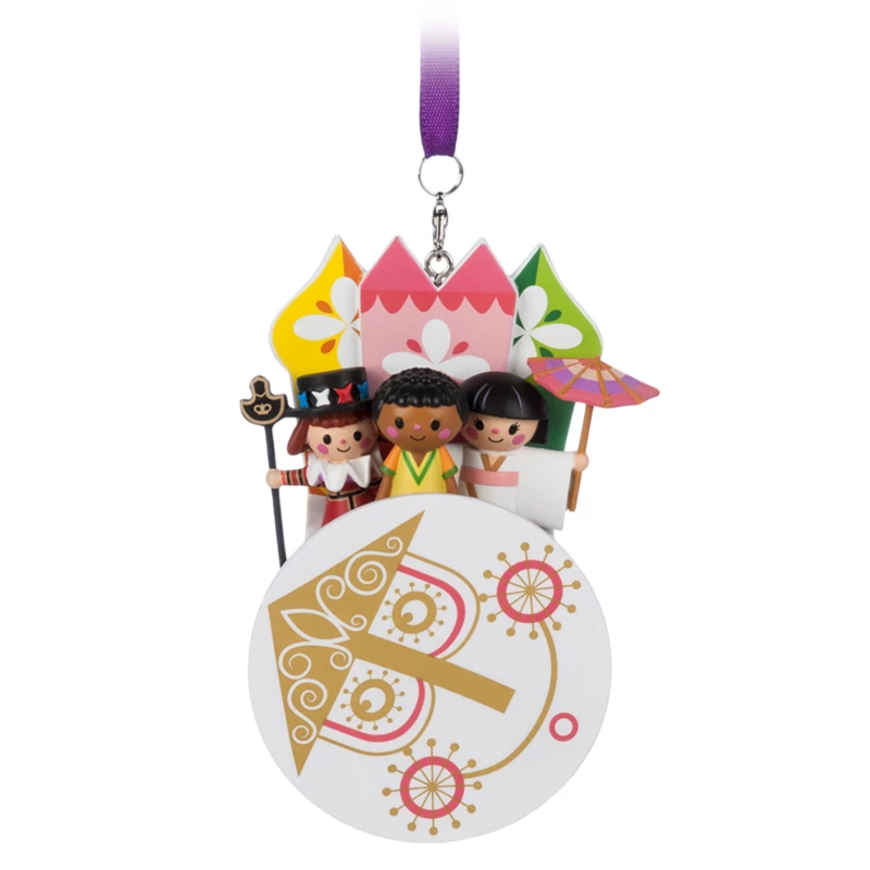 “it's A Small World'' Clock Face Sketchbook Ornament 2 “it's A Small World'' Clock Face Sketchbook Ornament - Image 2