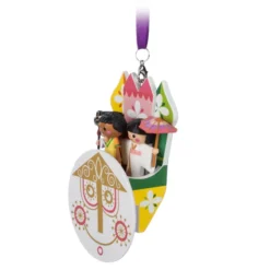 “it's A Small World'' Clock Face Sketchbook Ornament 8 “it's A Small World'' Clock Face Sketchbook Ornament -Disney Magic Deals Store 465063949633 3