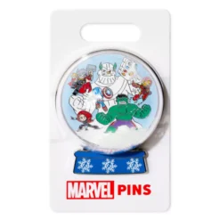 Marvel's Avengers Mini Snow Globe Pin -Disney Magic Deals Store 466043419238 2