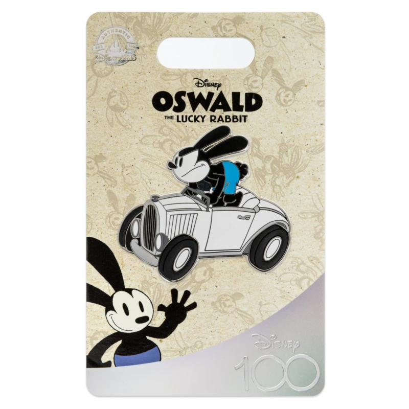 Oswald The Lucky Rabbit In Car Pin - Disney100 2 Oswald The Lucky Rabbit In Car Pin - Disney100 - Image 2