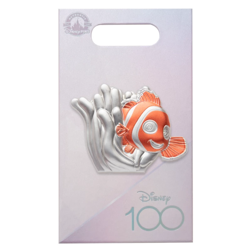 Nemo Platinum Celebration Pin, Finding Nemo - Disney100 2 Nemo Platinum Celebration Pin, Finding Nemo - Disney100 - Image 2