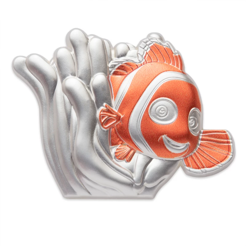 Nemo Platinum Celebration Pin, Finding Nemo - Disney100 1 Nemo Platinum Celebration Pin, Finding Nemo - Disney100