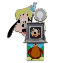 Goofy And Humphrey Bear Pin, Hold That Pose - Disney100 Limited Release -Disney Magic Deals Store 466044000756 3