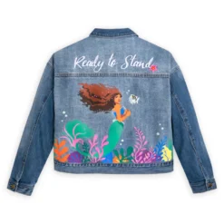 Disney Store The Little Mermaid Denim Jacket For Women, Live Action Film -Disney Magic Deals Store 5103052750150M 1