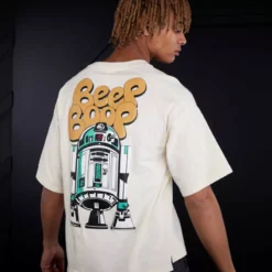 R2-D2 Star Wars Meets The '90s T-Shirt For Adults, Star Wars 8 R2-D2 Star Wars Meets The '90s T-Shirt For Adults, Star Wars -Disney Magic Deals Store 5205049490047M 3