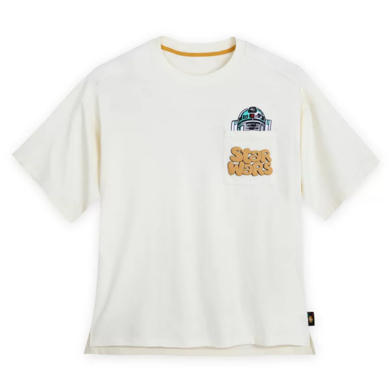 R2-D2 Star Wars Meets The '90s T-Shirt For Adults, Star Wars 1 R2-D2 Star Wars Meets The '90s T-Shirt For Adults, Star Wars