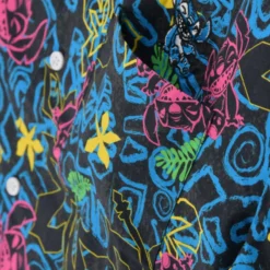 Stitch Neon Summer Shirt For Adults, Lilo & Stitch -Disney Magic Deals Store 5205052670039M 2